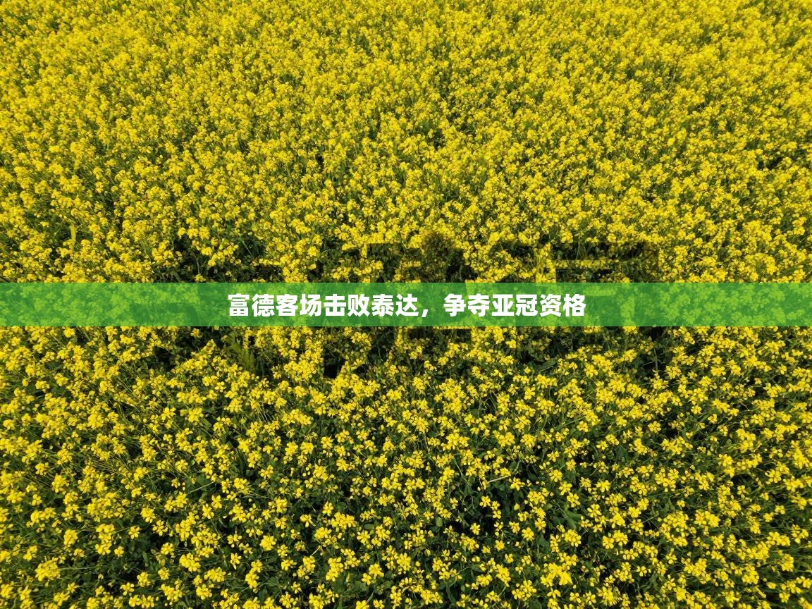 富德客场击败泰达，争夺亚冠资格  第2张